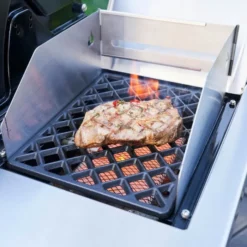 Pare-vent Pour Brûleur Latéral De Barbecue Char-Broil Professional PRO -Raviday Barbecue Soldes 140060 pare vent bruleur barbecue char broil professional pro viande