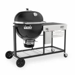 Barbecue à Charbon Weber Summit Kamado S6 Grill Center GBS Ø 61 Cm -Raviday Barbecue Soldes 18501104 weber kamado droite