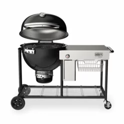 Barbecue à Charbon Weber Summit Kamado S6 Grill Center GBS Ø 61 Cm -Raviday Barbecue Soldes 18501104 weber kamado ouvert