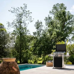 Plancha à Gaz Sur Chariot - Combo ENOSIGN 65 Inox & Noir 21 Plancha à Gaz Sur Chariot - Combo ENOSIGN 65 Inox & Noir -Raviday Barbecue Soldes 57028385 a4 combo plancha enosign 65 inox et noir eno