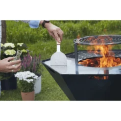 Support + Grille Surélevée Dynamic Centre Pour Brasero Barbecook Nestor -Raviday Barbecue Soldes 64758 support cuisson dynamic brasero barbecook nestor spatule