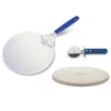 Set Complet Pour Pizza Cadac : Pelle à Pizza, Pierre Et Roulette -Raviday Barbecue Soldes 98328v set 3 accessoires cadac pizza