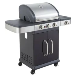 Pack Cuisine Extérieure FIDGI 3 Avec Barbecue Gaz + Desserte + Evier -Raviday Barbecue Soldes barbecue gaz cook in garden fidgi 3 seul min 3
