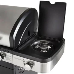 Pack Cuisine Extérieure FIDGI 4 Avec Barbecue Gaz + Desserte + Evier 19 Pack Cuisine Extérieure FIDGI 4 Avec Barbecue Gaz + Desserte + Evier -Raviday Barbecue Soldes barbecue gaz cook in garden fidgi 4 rechaud min 1