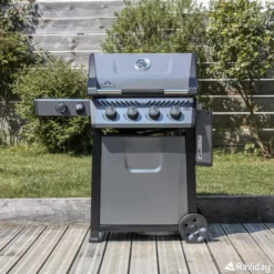 Barbecue à Gaz Napoleon Freestyle F425SBPGT 4 Brûleurs + Réchaud -Raviday Barbecue Soldes barbecue gaz napoleon freestyle 425 08 1