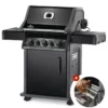 Barbecue à Gaz Napoleon Rogue 425 + Réchaud + Rôtissoire Incluse 2 Barbecue à Gaz Napoleon Rogue 425 + Réchaud + Rôtissoire Incluse -Raviday Barbecue Soldes barbecue napoleon rogue 425 rotissoire