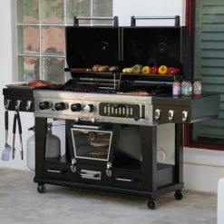 Barbecue Pit Boss MEMPHIS ULTIMATE Mixte Gaz, Charbon Et Fumoir électrique 16 Barbecue Pit Boss MEMPHIS ULTIMATE Mixte Gaz, Charbon Et Fumoir électrique -Raviday Barbecue Soldes barbecue pellets pit boss memphis ultimate 7 min