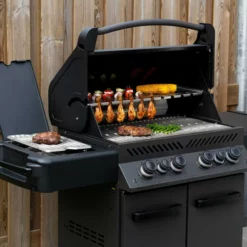 Pack Barbecue Gaz Prestige 500 Phantom Napoleon Série Limitée + 3 Accessoires -Raviday Barbecue Soldes bbq gaz napoleon prestige phantom 4 1