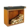 Rangement Butcher Block 90 Corten Céramique Gris Anthracite OFYR -Raviday Barbecue Soldes bbs 90 cd min