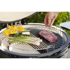 BARBECOOK Set De Cuisson Divide & Conquer Pour Kamado Avec Grille De 46cm Dont Kamal -Raviday Barbecue Soldes bc acc 7440 set grilles cuisson kamado barbecook kamal 53cm cuisine min