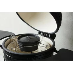 BARBECOOK Set De Cuisson Divide & Conquer Pour Kamados Avec Grille 53cm Kamal Ou K24 -Raviday Barbecue Soldes bc acc 7441 set cuisson kamado barbecook kamal 59cm cocotte