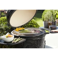 BARBECOOK Set De Cuisson Divide & Conquer Pour Kamados Avec Grille 53cm Kamal Ou K24 -Raviday Barbecue Soldes bc acc 7441 set cuisson kamado barbecook kamal 59cm cuisine 2
