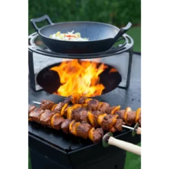 Support Wok / Cocotte Dynamic Centre Pour Brasero Barbecook Nestor -Raviday Barbecue Soldes bc acc 7456 support wok cocotte dynamic brasero barbecook nestor brochettes 1