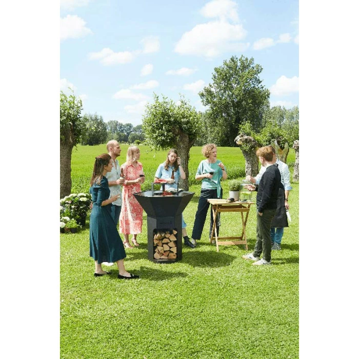 Brasero Plancha Barbecook Nestor Original - Acier Noir Galvanisé 6 Brasero Plancha Barbecook Nestor Original - Acier Noir Galvanisé – Image 4