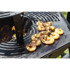 Brasero Plancha Barbecook Nestor Original - Acier Noir Galvanisé 17 Brasero Plancha Barbecook Nestor Original - Acier Noir Galvanisé -Raviday Barbecue Soldes bc woo 6022 brasero barbecook nestor original acier galvanise nourriture plaque