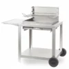 Barbecue à Charbon Le Marquier Vintage Montory + Chariot - Inox -Raviday Barbecue Soldes bcm61i barbecue charbon le marquier vintage montory chariot inox
