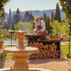 Brasero Plancha OFYR Island Black Bois 85 Cm + Housse Offerte 9 Brasero Plancha OFYR Island Black Bois 85 Cm + Housse Offerte -Raviday Barbecue Soldes brasero plancha ofyr island black bois 85 2 1