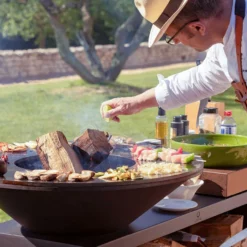 Brasero Plancha OFYR Island Black Bois 85 Cm + Housse Offerte 10 Brasero Plancha OFYR Island Black Bois 85 Cm + Housse Offerte -Raviday Barbecue Soldes brasero plancha ofyr island black bois 85 3 1