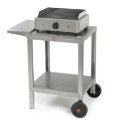 Chariot Inox "Plein Air" Compact Pour Plancha Krampouz -Raviday Barbecue Soldes chariot inox compact plancha krampouz 4