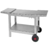 Chariot Inox "Plein Air" Pour Plancha Krampouz Double -Raviday Barbecue Soldes chariot inox plancha krampouz