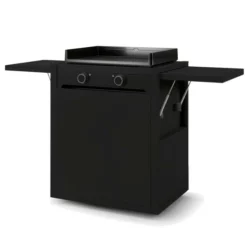 Pack Plancha électrique Forge Adour MODERN 60 Acier Noir + Chariot