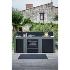Cuisine D'extérieur ENO Modulo Acier Pour Plancha - 3 Modules Avec Cuisinière Et Desserte Félix 19 Cuisine D'extérieur ENO Modulo Acier Pour Plancha - 3 Modules Avec Cuisinière Et Desserte Félix -Raviday Barbecue Soldes cuisine modulo 3 cuisiniere desserte felix 4