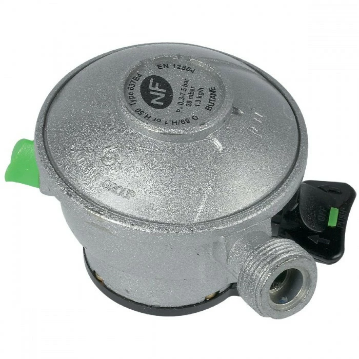 Détendeur Quick-On Butane ø 27 Mm + Tétine (pour VISEO Et CUBE) 3 Détendeur Quick-On Butane ø 27 Mm + Tétine (pour VISEO Et CUBE)