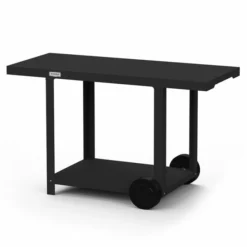 Desserte Le Marquier Vintage Pure Noire XL Pour Plancha 45 Et 60 Cm