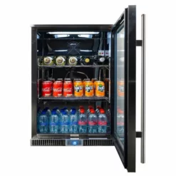 Napoleon Réfrigérateur 135L Pour Cuisine Extérieure Napoléon - Ouverture à Droite -Raviday Barbecue Soldes frigo napoleon 135l porte droite face ouvert plein