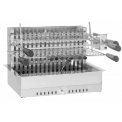 Gril Encastrable Et à Poser Forge Adour Avec Tournebroche électrique 918.66