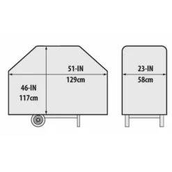 Housse Pour Barbecue Broil King 3 Brûleurs Baron, Crown, Royal, Monarch 9 Housse Pour Barbecue Broil King 3 Brûleurs Baron, Crown, Royal, Monarch -Raviday Barbecue Soldes housse barbecue broil king 3 bruleurs 3 dimensions
