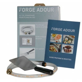 Kit De Démarrage Plancha Forge Adour : Spatule, Flexible, Recettes 3 Kit De Démarrage Plancha Forge Adour : Spatule, Flexible, Recettes
