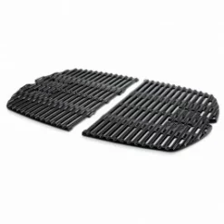 Lot De 2 Grilles De Cuisson En Fonte émaillée Pour Barbecues Weber Q Séries 100 Et 1000