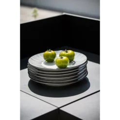 Plateau D'angle Acier Gris Taupe - Cuisine D'extérieur ENO Modulo -Raviday Barbecue Soldes mod1485 a1 plateau d angle hpl eno 1