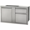Module Encastrable XL 1 Poubelle + 1 Tiroir + 1 Porte Pour Cuisine D'extérieur Napoleon -Raviday Barbecue Soldes module encastrable xl poubelle tiroir porte cuisine exterieur napoleon