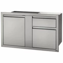 Module Encastrable XL 1 Poubelle + 1 Tiroir + 1 Porte Pour Cuisine D'extérieur Napoleon