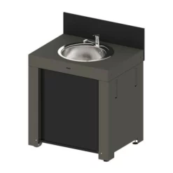 Cuisine D'extérieur ENO Modulo Acier Pour Plancha - 4 Modules -Raviday Barbecue Soldes modulo evier gris eno 1