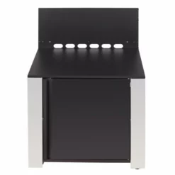 Modulo Pour Poser Une Plancha - Coloris Inox Et Noir - Cuisine D'extérieur ENO