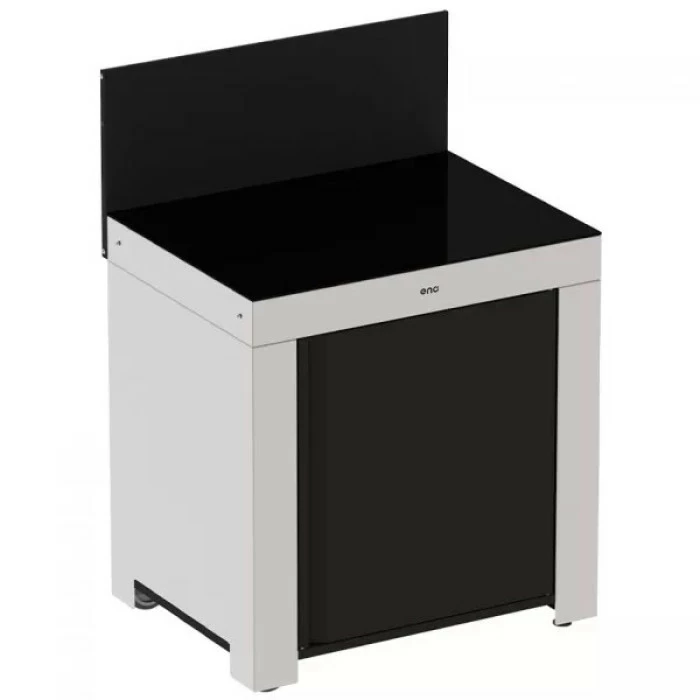 Cuisine D'extérieur ENO Modulo Inox Et Noir Pour Plancha - 5 Modules Avec Table De Cuisson Master 6 Cuisine D'extérieur ENO Modulo Inox Et Noir Pour Plancha - 5 Modules Avec Table De Cuisson Master – Image 4