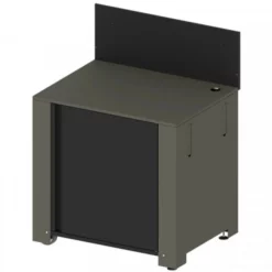 Cuisine D'extérieur ENO Modulo Acier Pour Plancha - 3 Modules Avec Cuisinière -Raviday Barbecue Soldes modulo plancha acier cuisine exterieur eno 2 1