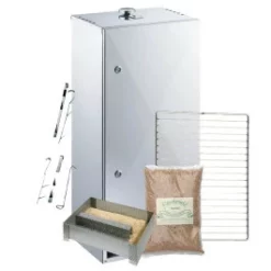 Pack Fumoir Peetz Inox Porte à Charnières - H 85 Cm + Accessoires