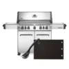 Pack Barbecue à Gaz Napoleon PRESTIGE 665 RSIB + Plancha Et Brosse -Raviday Barbecue Soldes pack p665rsibpss fr plancha brosse