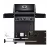 Pack Barbecue à Gaz Napoleon ROGUE 425 Réchaud + Plancha Et Rôtissoire -Raviday Barbecue Soldes pack r425sbpk 1 fr plancha rotissoire
