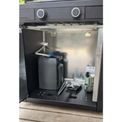 Pack Plancha à Gaz Forge Adour MODERN 60 Acier Noir + Chariot -Raviday Barbecue Soldes plancha forge adour modern 60 acier sur chariot 1