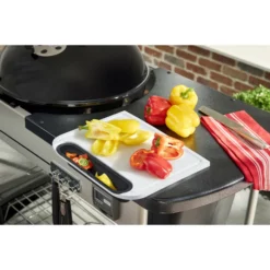 Planche à Découper Et De Service Amovible Pour Barbecue Weber Traveler -Raviday Barbecue Soldes planche weber plastique recuperateur 6