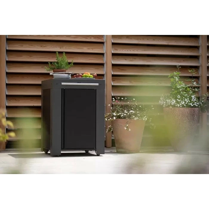 Cuisine D'extérieur ENO Modulo Acier Pour Plancha - 3 Modules Avec Cuisinière Et Desserte Félix 12 Cuisine D'extérieur ENO Modulo Acier Pour Plancha - 3 Modules Avec Cuisinière Et Desserte Félix – Image 10