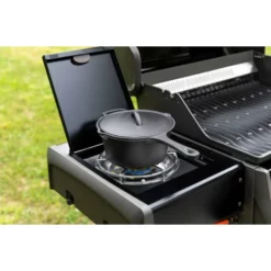 Barbecue à Gaz Napoleon Rogue 425 + Réchaud + Rôtissoire Incluse -Raviday Barbecue Soldes rb425rsbpk 1 fr a barbecue gaz napoleon rogue 425 rechaud