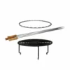 Set De Cuisson Grille Et Accessoires Pour Brasero OFYR - 85 Cm -Raviday Barbecue Soldes set grille accessoires ofyr