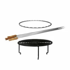 Set De Cuisson Grille Et Accessoires Pour Brasero OFYR - 100 Cm