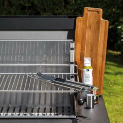 Module Support Gril En Acier Fermé 66 Noir Et Gris Clair Pour Cuisine Forge Adour -Raviday Barbecue Soldes support gril acier ferme 66 ng forge adour 1